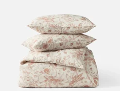 Outlet Coyuchi Sea Bloom Print Duvet Set