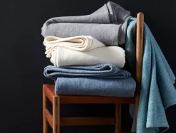 Online Coyuchi Sequoia Washable Organic Cotton and Wool Throw