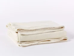 Online Coyuchi Sequoia Washable Organic Cotton and Wool Throw