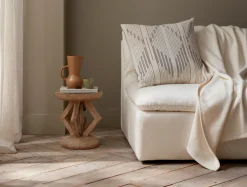 Online Coyuchi Sequoia Washable Organic Cotton and Wool Throw