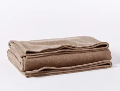 Online Coyuchi Sequoia Washable Organic Cotton and Wool Throw