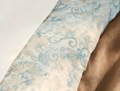 New Coyuchi Solana Organic Print Duvet Cover