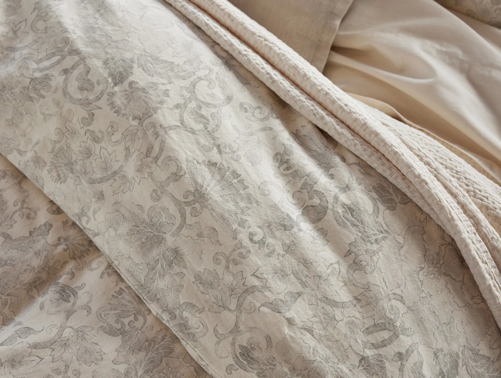 Outlet Coyuchi Solana Organic Print Duvet Set