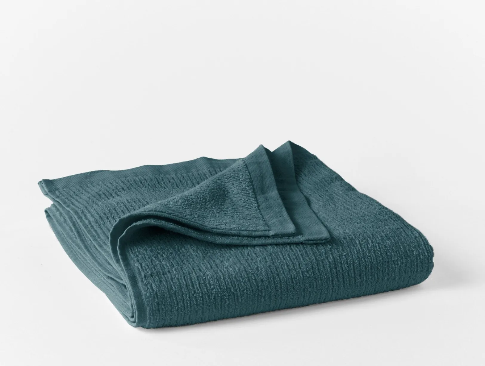 Discount Coyuchi Temescal Organic Towels Deep Ocean
