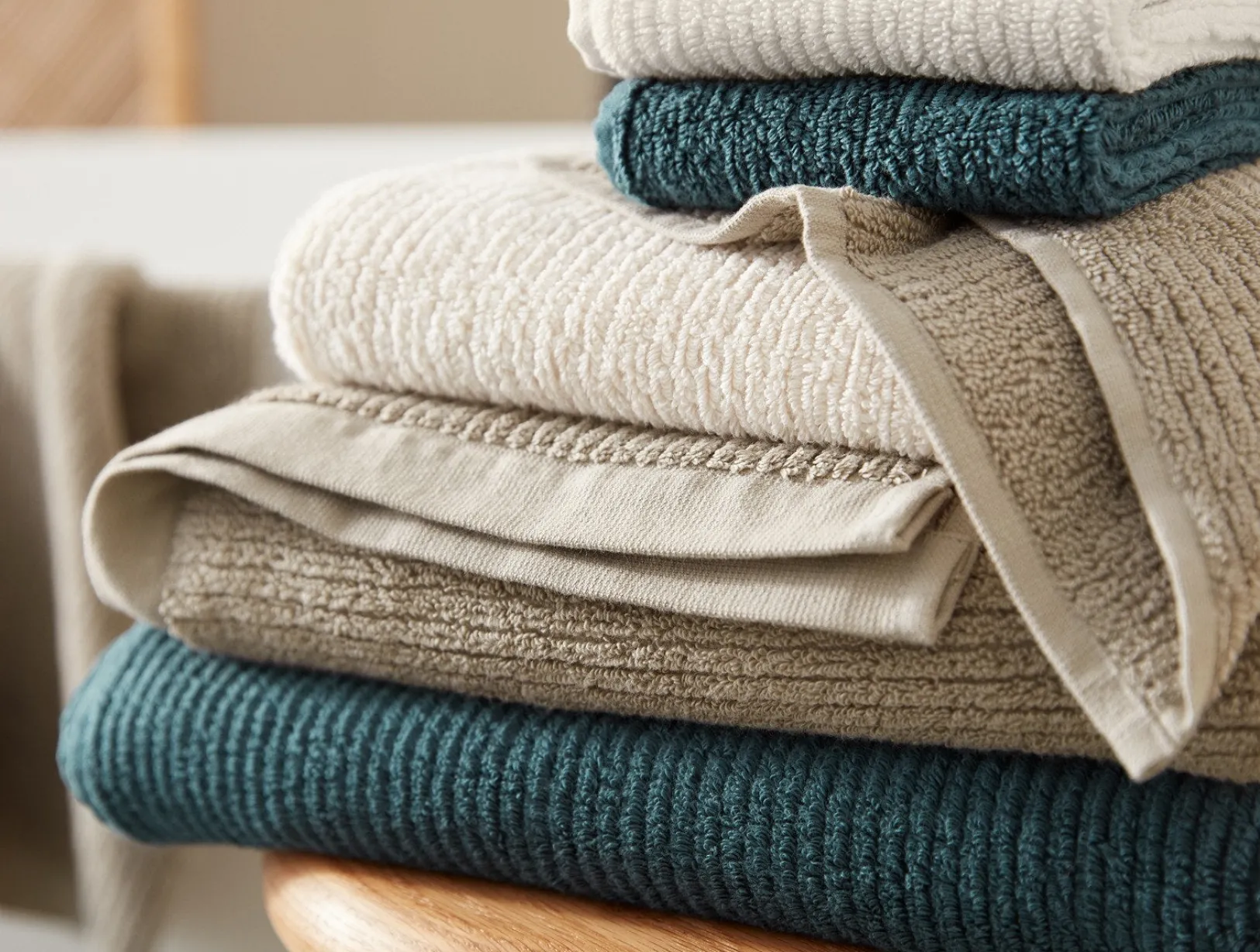 Discount Coyuchi Temescal Organic Towels Deep Ocean
