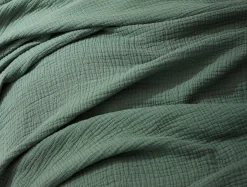 Clearance Coyuchi Topanga Organic Matelasse Throw