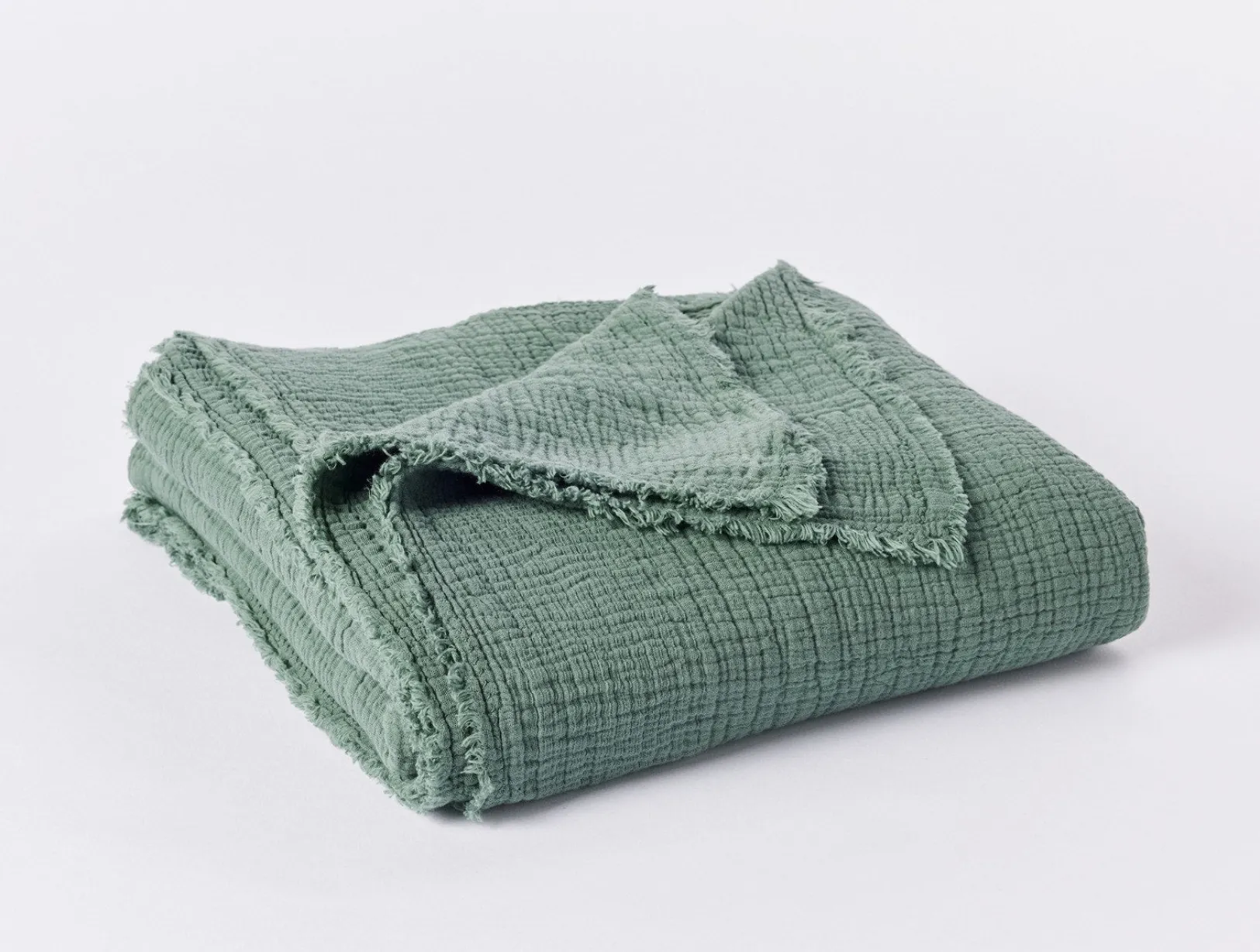 Clearance Coyuchi Topanga Organic Matelasse Throw