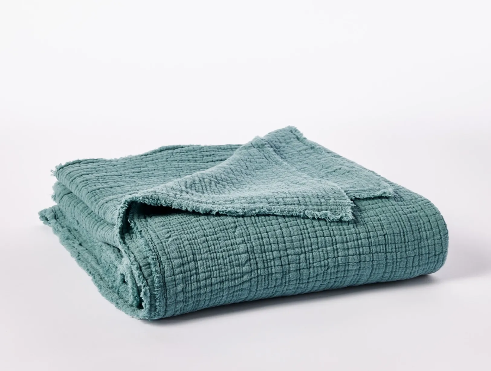 Clearance Coyuchi Topanga Organic Matelasse Throw