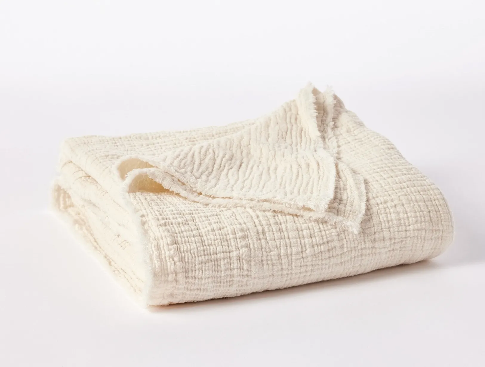 Clearance Coyuchi Topanga Organic Matelasse Throw