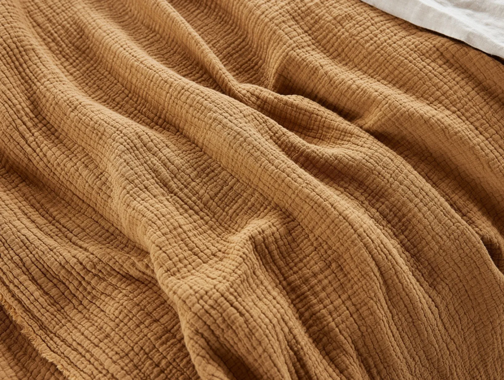 Clearance Coyuchi Topanga Organic Matelasse Throw