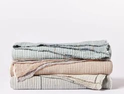 Fashion Coyuchi Topanga Organic Matelasse Blanket