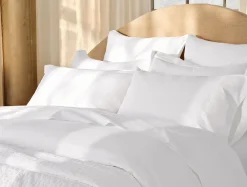 Best Coyuchi Trailing Embroidered Organic Percale Pillowcases