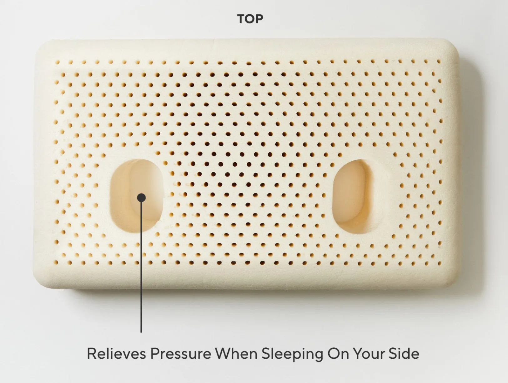 Outlet Coyuchi Turiya™ Organic Latex Pillow Alpine White