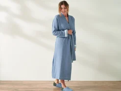 Hot Coyuchi Unisex Mediterranean Organic Modern Robe