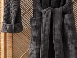 Best Coyuchi Unisex Organic Waffle Robe