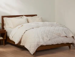 Online Coyuchi Velvet Organic Quilt Undyed