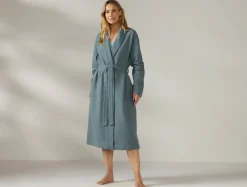 Hot Coyuchi Women's Adriatic Organic Robe