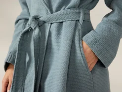 Hot Coyuchi Women's Adriatic Organic Robe