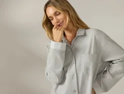 Online Coyuchi Women's Cloud Brushed Organic Flannel Nightshirt