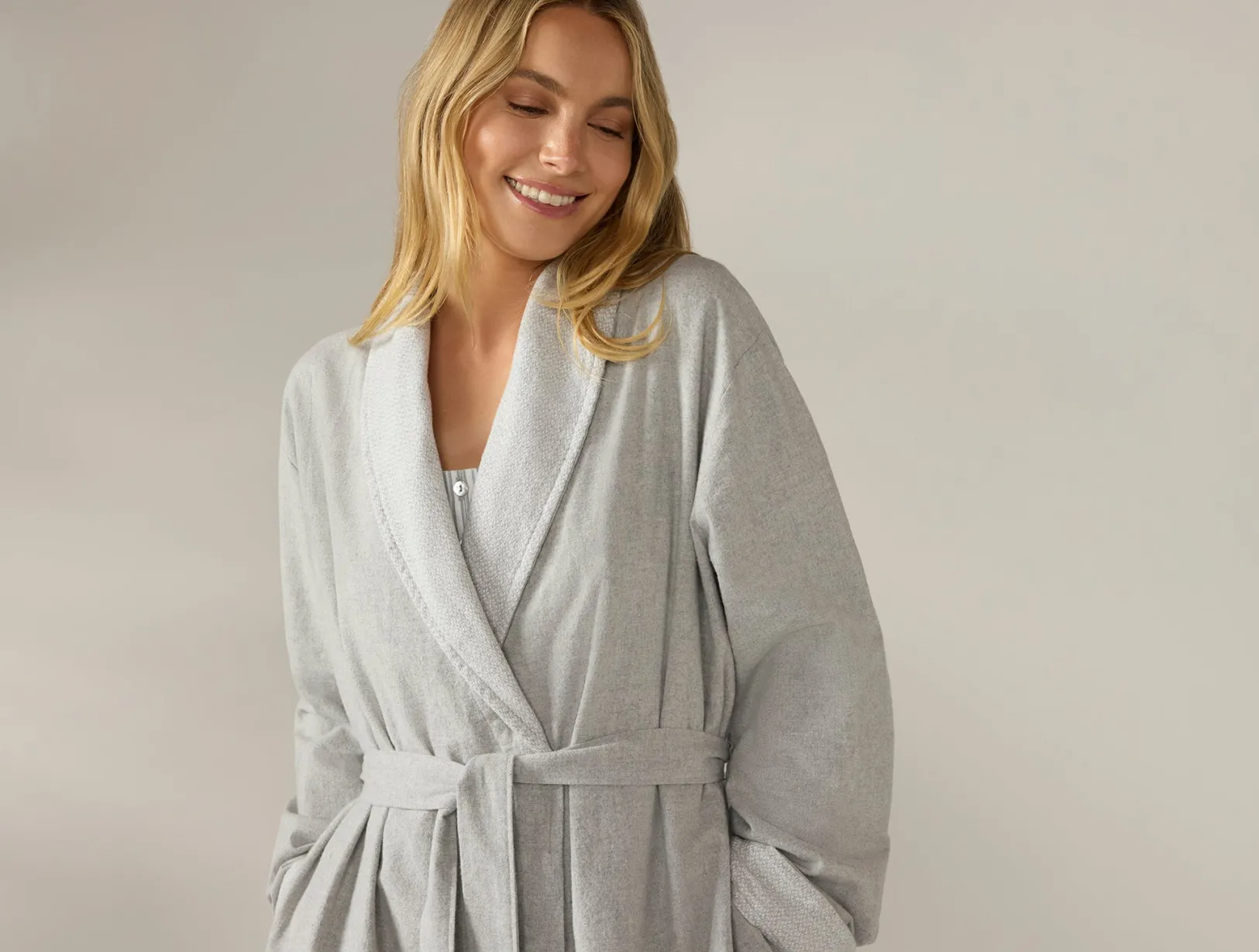 Discount Coyuchi Women's Cloud Brushed Organic Flannel Robe