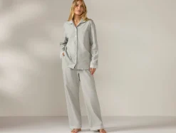 Fashion Coyuchi Women's Cloud Brushed Organic Flannel Pajama Set