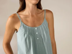 New Coyuchi Women's Isla Organic Cotton Cami Short Set