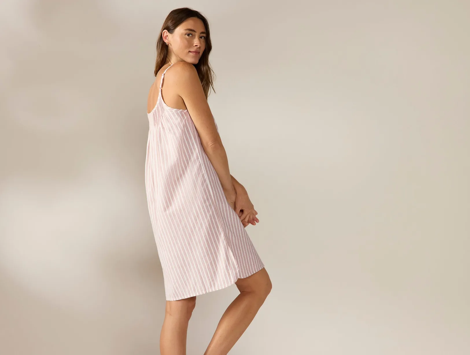 Fashion Coyuchi Women's Isla Organic Cotton Nightgown