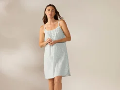 Fashion Coyuchi Women's Isla Organic Cotton Nightgown