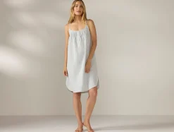 Best Coyuchi Women's Isla Organic Cotton Nightgown