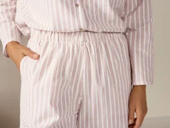 Fashion Coyuchi Women's Isla Organic Cotton Long Sleeve Pajama Set