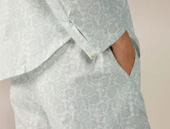 Fashion Coyuchi Women's Isla Organic Cotton Long Sleeve Pajama Set