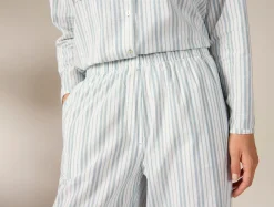 Fashion Coyuchi Women's Isla Organic Cotton Long Sleeve Pajama Set
