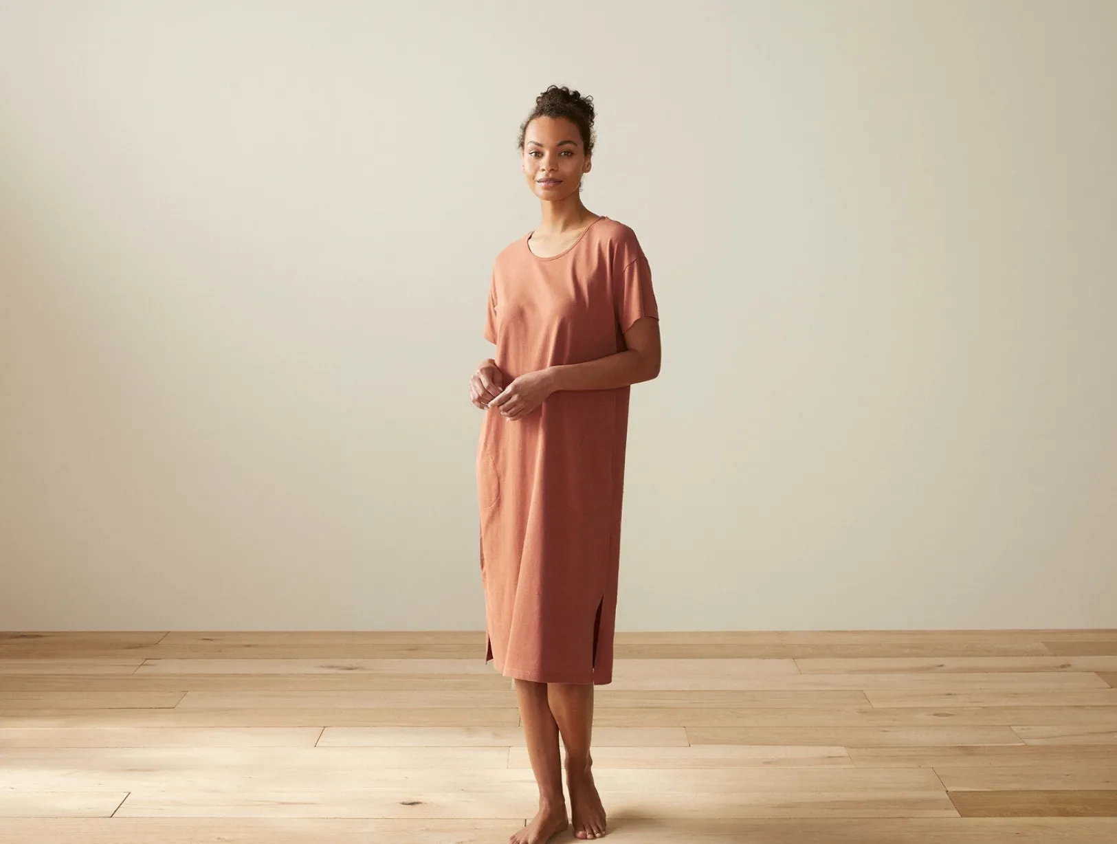 Online Coyuchi Women's Solstice Organic Lounge Dress